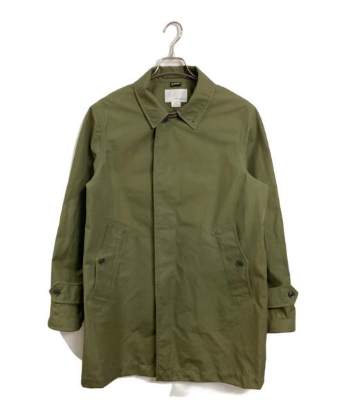 nanamica（ナナミカ）nanamica (ナナミカ) GORE-TEX Soutien Collar Coat ライトアウター　レインアウター グリーン サイズ:Mの古着・服飾アイテム