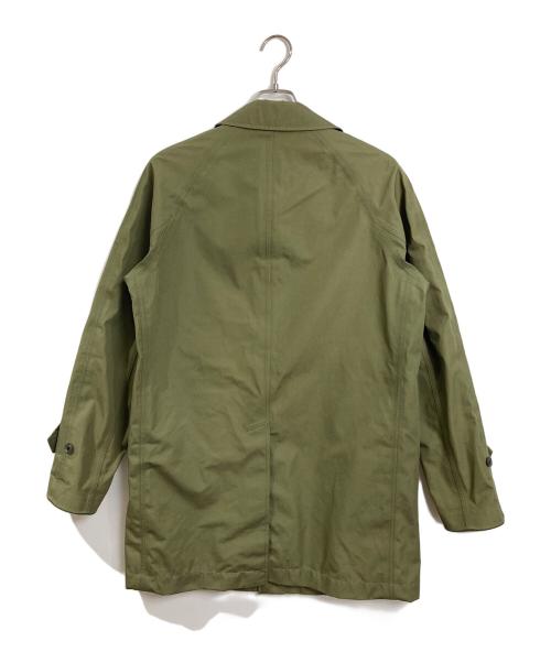 nanamica（ナナミカ）nanamica (ナナミカ) GORE-TEX Soutien Collar Coat ライトアウター　レインアウター グリーン サイズ:Mの古着・服飾アイテム