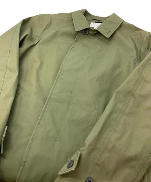 nanamica（ナナミカ）nanamica (ナナミカ) GORE-TEX Soutien Collar Coat ライトアウター　レインアウター グリーン サイズ:Mの古着・服飾アイテム