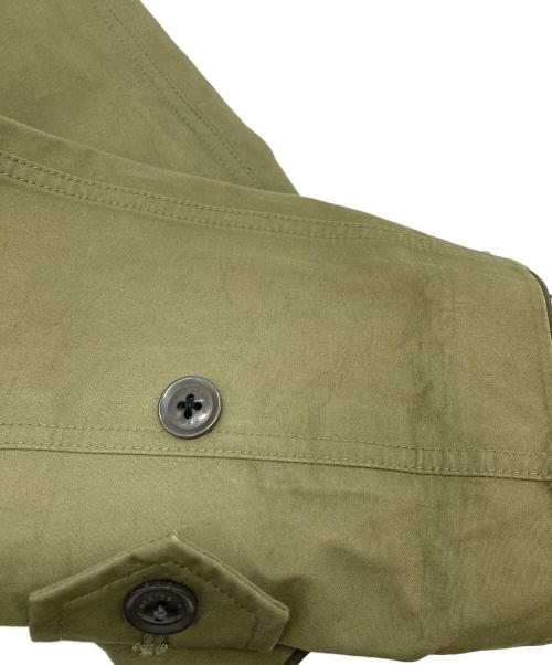 nanamica（ナナミカ）nanamica (ナナミカ) GORE-TEX Soutien Collar Coat ライトアウター　レインアウター グリーン サイズ:Mの古着・服飾アイテム