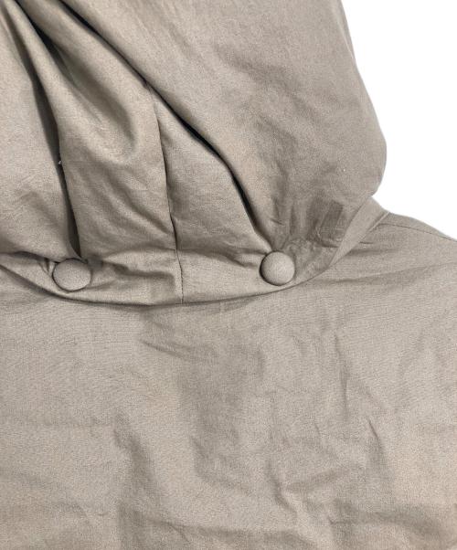 STATE OF MIND（ステートオブマインド）STATE OF MIND (ステートオブマインド) ダウンコート　フード付きコート　ジップアップコート ベージュ サイズ:Lの古着・服飾アイテム