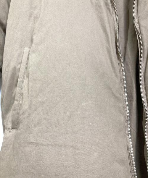 STATE OF MIND（ステートオブマインド）STATE OF MIND (ステートオブマインド) ダウンコート　フード付きコート　ジップアップコート ベージュ サイズ:Lの古着・服飾アイテム