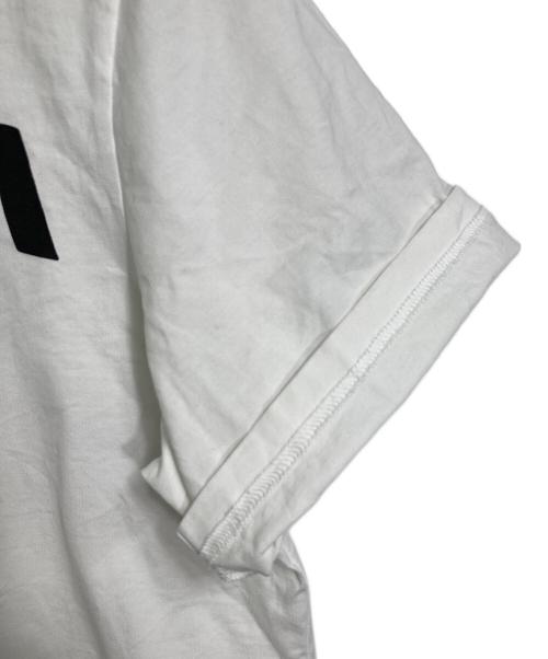 MARNI（マルニ）MARNI (マルニ) アーチ ロゴ プリント クルーネックＴシャツ ホワイト×ブラック サイズ:50の古着・服飾アイテム