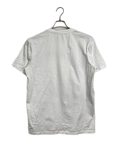 MARNI（マルニ）MARNI (マルニ) アーチ ロゴ プリント クルーネックＴシャツ ホワイト×ブラック サイズ:50の古着・服飾アイテム