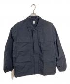 CGSカリフォルニア ジェネラルストア）の古着「Recycled nylon jacket リサイクルナイロンジャケット」｜ブラック