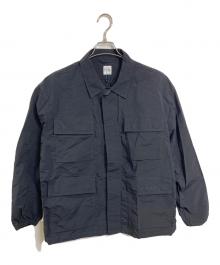 CGS（カリフォルニア ジェネラルストア）の古着「Recycled nylon jacket リサイクルナイロンジャケット」｜ブラック