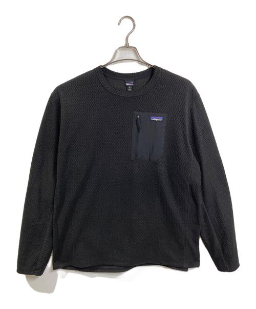 Patagonia（パタゴニア）Patagonia (パタゴニア) R1 エア・クルー　ポケットカットソー　レギュレーター　アウトドア グレー サイズ:XXLの古着・服飾アイテム