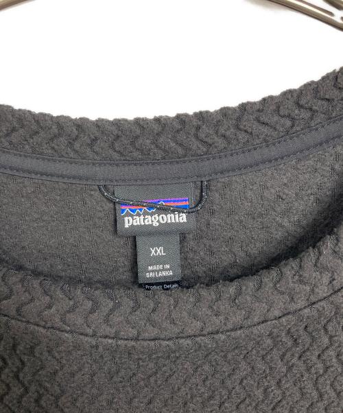 Patagonia（パタゴニア）Patagonia (パタゴニア) R1 エア・クルー　ポケットカットソー　レギュレーター　アウトドア グレー サイズ:XXLの古着・服飾アイテム