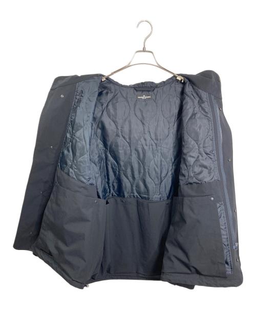 GU（ジーユー）GU (ジーユー) Engineered Garments (エンジニアドガーメンツ) パデッドシェルパーカ　中綿ジャケット ネイビー サイズ:XLの古着・服飾アイテム