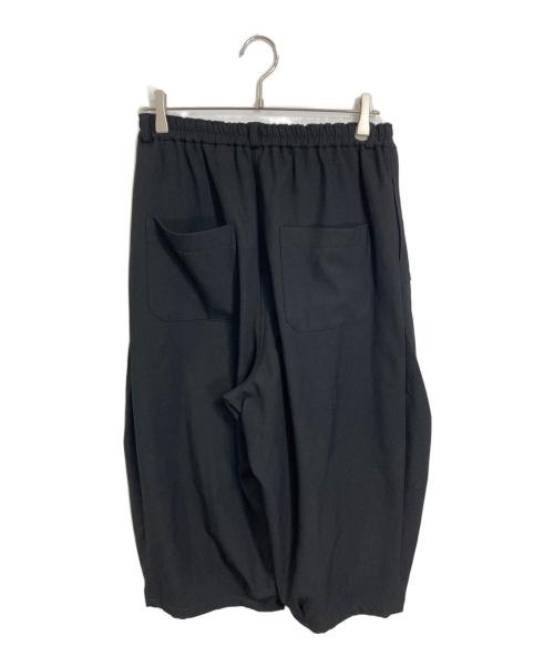 KAGURAYA（カグラヤ）KAGURAYA (カグラヤ) バルーンパンツ　クロップドパンツ　裏起毛 ブラック サイズ:Lの古着・服飾アイテム
