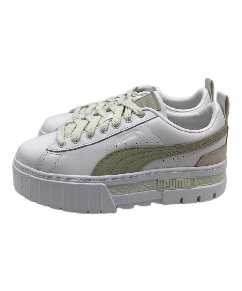 PUMA（プーマ）PUMA (プーマ) ローカットスニーカー　厚底スニーカー　メイズ リュクス ホワイト サイズ:US 7.5 未使用品の古着・服飾アイテム