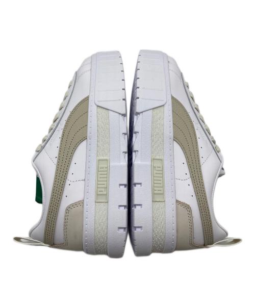 PUMA（プーマ）PUMA (プーマ) ローカットスニーカー　厚底スニーカー　メイズ リュクス ホワイト サイズ:US 7.5 未使用品の古着・服飾アイテム