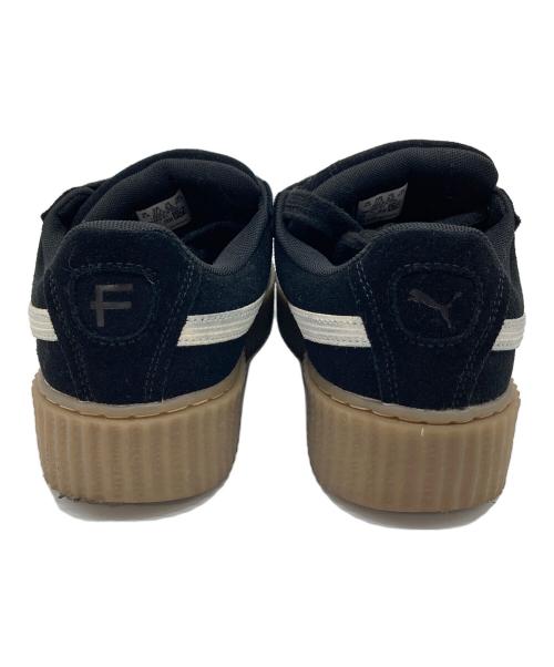 PUMA（プーマ）PUMA (プーマ) ローカットスニーカー　	CREEPER PHATTY　厚底スニーカー ブラック サイズ:US5.5の古着・服飾アイテム