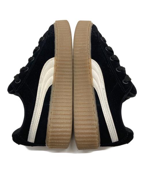 PUMA（プーマ）PUMA (プーマ) ローカットスニーカー　	CREEPER PHATTY　厚底スニーカー ブラック サイズ:US5.5の古着・服飾アイテム