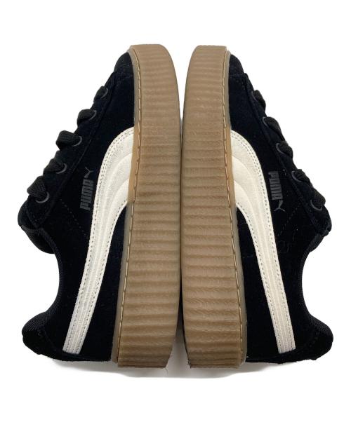 PUMA（プーマ）PUMA (プーマ) ローカットスニーカー　	CREEPER PHATTY　厚底スニーカー ブラック サイズ:US5.5の古着・服飾アイテム