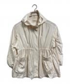 COCODEALココディール）の古着「ドロストスリーブワークブルゾン　アウター　ライトアウター」｜ベージュ