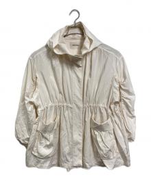 COCODEAL（ココディール）の古着「ドロストスリーブワークブルゾン　アウター　ライトアウター」｜ベージュ