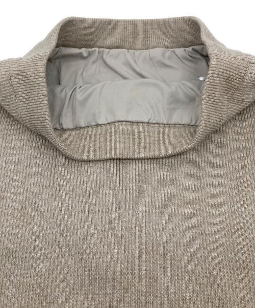 COCODEAL（ココディール）COCODEAL (ココディール) ラメニットシャツ+ラメペプラムニットスカート　ロングスカート ベージュ サイズ:2の古着・服飾アイテム