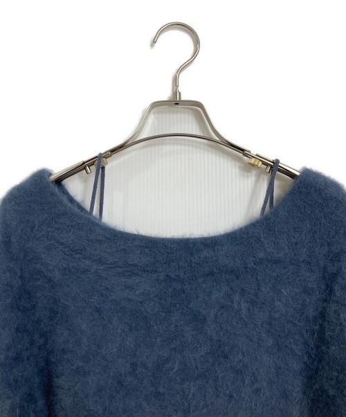 Snidel（スナイデル）Snidel (スナイデル) フォックスカシミヤキャミオフプルオーバーセットアップニット　ニット　スカート グレー サイズ:FREEの古着・服飾アイテム