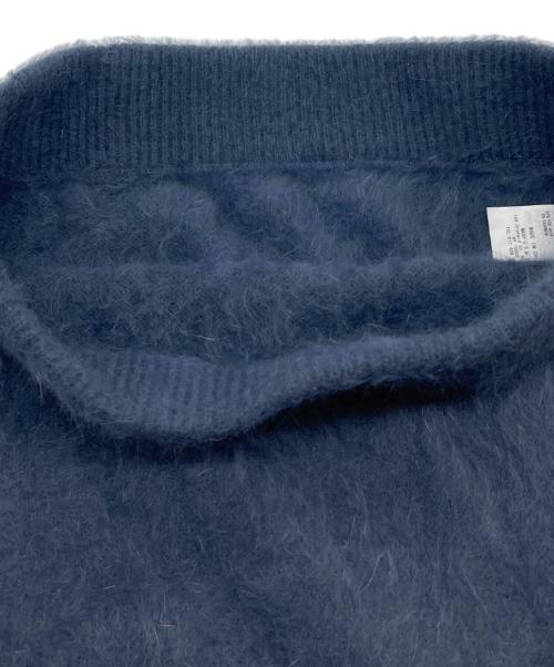 Snidel（スナイデル）Snidel (スナイデル) フォックスカシミヤキャミオフプルオーバーセットアップニット　ニット　スカート グレー サイズ:FREEの古着・服飾アイテム