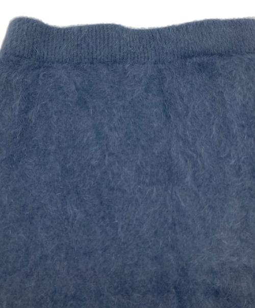 Snidel（スナイデル）Snidel (スナイデル) フォックスカシミヤキャミオフプルオーバーセットアップニット　ニット　スカート グレー サイズ:FREEの古着・服飾アイテム