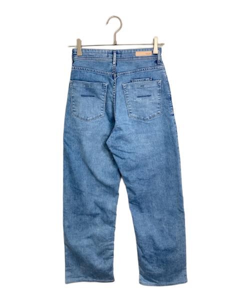 YANUK（ヤヌーク）YANUK (ヤヌーク) LEA ボーイズストレートパンツ ブルー サイズ:W24の古着・服飾アイテム