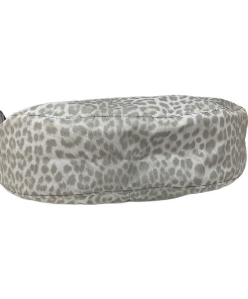 GREGORY（グレゴリー）GREGORY (グレゴリー) サッチェルM スノーレオパード　ショルダーバッグ ホワイト×グレー サイズ:実寸参照の古着・服飾アイテム