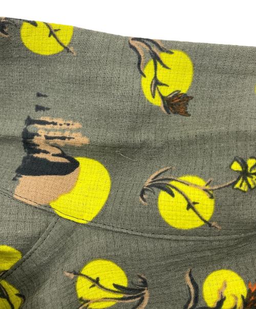 THE NORTH FACE（ザ ノース フェイス）THE NORTH FACE (ザ ノース フェイス) ショートスリーブクライミングサマーシャツ　半袖シャツ　総柄　スポーツ　アウトドア グリーン サイズ:Mの古着・服飾アイテム