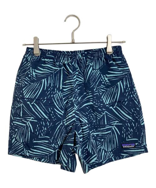 Patagonia（パタゴニア）Patagonia (パタゴニア) バギーズショーツ　水陸両用 水着 スイムウェア　海 プール 川遊び 登山 ランニング ジム キャンプ フェス  インナー　メッシュ　スポーツ　アウトドア　総柄 ネイビー サイズ:XSの古着・服飾アイテム