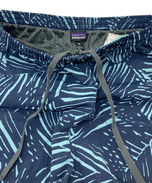 Patagonia（パタゴニア）Patagonia (パタゴニア) バギーズショーツ　水陸両用 水着 スイムウェア　海 プール 川遊び 登山 ランニング ジム キャンプ フェス  インナー　メッシュ　スポーツ　アウトドア　総柄 ネイビー サイズ:XSの古着・服飾アイテム