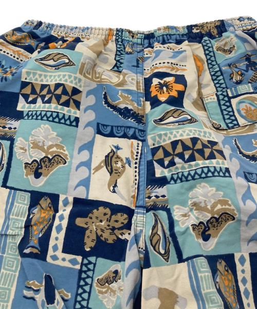 Patagonia（パタゴニア）Patagonia (パタゴニア) バギーズショーツ　水陸両用 水着 スイムウェア　海 プール 川遊び 登山 ランニング ジム キャンプ フェス  インナー　メッシュ　スポーツ　アウトドア　総柄 ベージュ×ネイビー サイズ:XSの古着・服飾アイテム