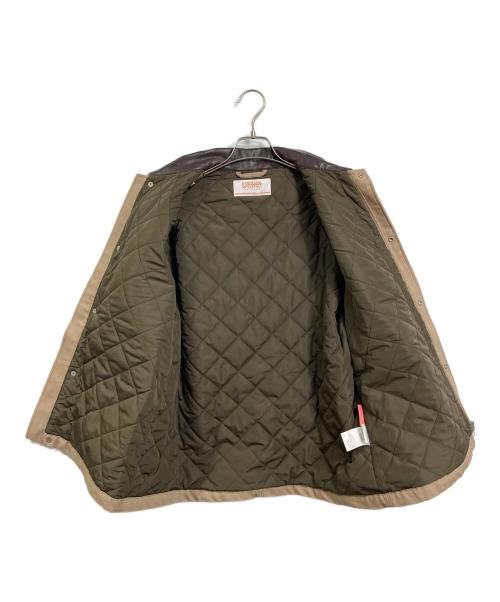 UNIVERSAL OVERALL（ユニバーサルオーバーオール）UNIVERSAL OVERALL (ユニバーサルオーバーオール) B:MING LIFE STORE by BEAMS (ビーミングライフストア バイ ビームス) 別注 カバーオール　中綿ジャケット　アウター　 ベージュ サイズ:Sの古着・服飾アイテム