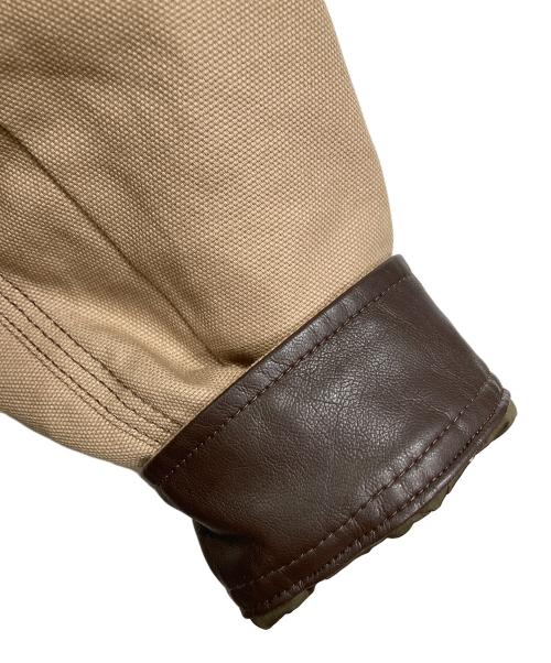 UNIVERSAL OVERALL（ユニバーサルオーバーオール）UNIVERSAL OVERALL (ユニバーサルオーバーオール) B:MING LIFE STORE by BEAMS (ビーミングライフストア バイ ビームス) 別注 カバーオール　中綿ジャケット　アウター　 ベージュ サイズ:Sの古着・服飾アイテム