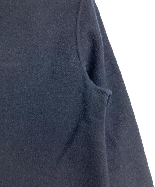MACKINTOSH PHILOSOPHY（マッキントッシュ フィロソフィー）MACKINTOSH PHILOSOPHY (マッキントッシュ フィロソフィー) ノーカラーリバーシブルコート　ロングコート　アウター ネイビー サイズ:38の古着・服飾アイテム