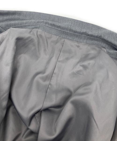 Lui's（ルイス）Lui's (ルイス) 2Bダブルテーラードジャケット　アウター　ライトアウター　セレモニー　フォーマル グレー サイズ:Sの古着・服飾アイテム