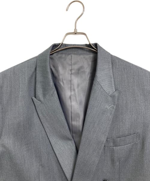Lui's（ルイス）Lui's (ルイス) 2Bダブルテーラードジャケット　アウター　ライトアウター　セレモニー　フォーマル グレー サイズ:Sの古着・服飾アイテム