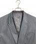 Lui's (ルイス) 2Bダブルテーラードジャケット　アウター　ライトアウター　セレモニー　フォーマル グレー サイズ:S：5000円