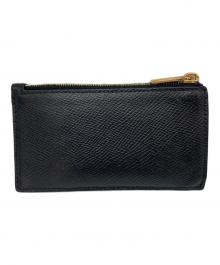 CELINE（セリーヌ）の古着「コンパクトジップ カードホルダー」｜ブラック