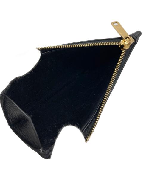 CELINE（セリーヌ）CELINE (セリーヌ) コンパクトジップ カードホルダー ブラックの古着・服飾アイテム