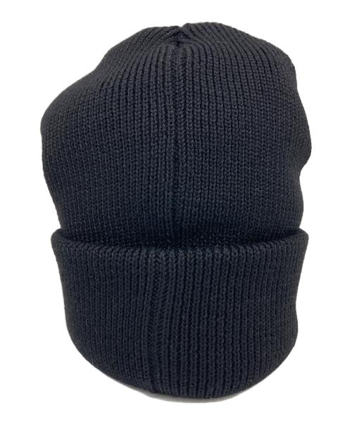SAINT MICHAEL（セントマイケル）SAINT MICHAEL (セントマイケル) 25AW SAINT KNIT CAP ニット帽　 ブラック サイズ:実寸参照の古着・服飾アイテム
