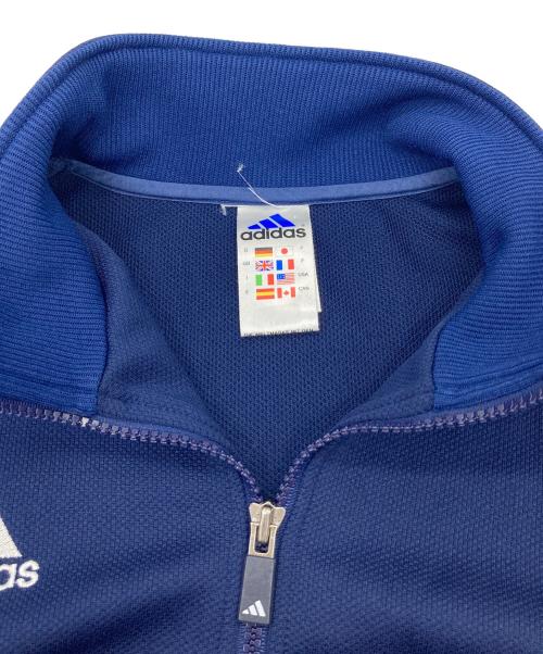 adidas（アディダス）adidas (アディダス) 99年製トラックジャケット　90年代　 ネイビー サイズ:実寸参照の古着・服飾アイテム