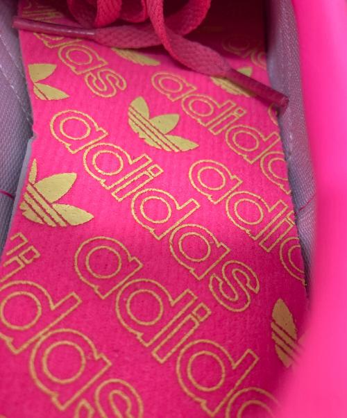 adidas（アディダス）adidas (アディダス) ローカットスニーカー　HANDBALL SPEZIAL  ハンドボール スペツィアル ルシッドピンク×オールモストイエロー サイズ:US 7 1/2の古着・服飾アイテム