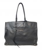 BALENCIAGAバレンシアガ）の古着「THE PAPER トートバッグ」｜ブラック