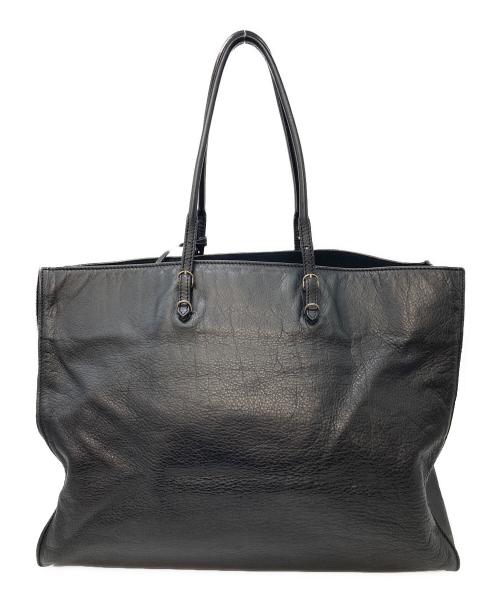 BALENCIAGA（バレンシアガ）BALENCIAGA (バレンシアガ) THE PAPER トートバッグ ブラックの古着・服飾アイテム