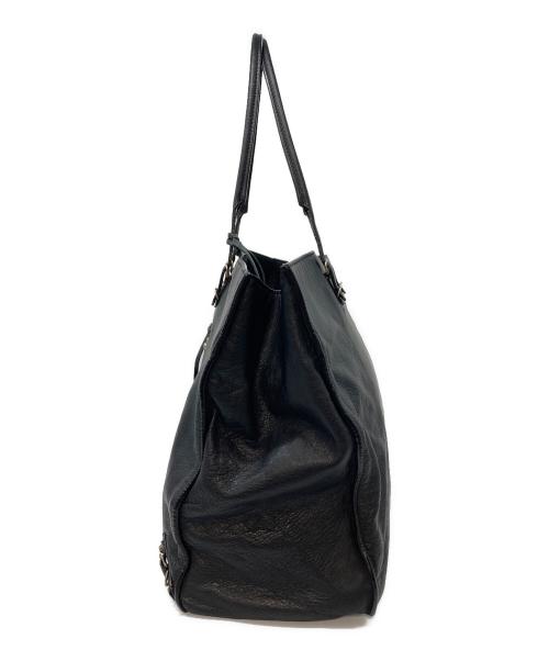 BALENCIAGA（バレンシアガ）BALENCIAGA (バレンシアガ) THE PAPER トートバッグ ブラックの古着・服飾アイテム