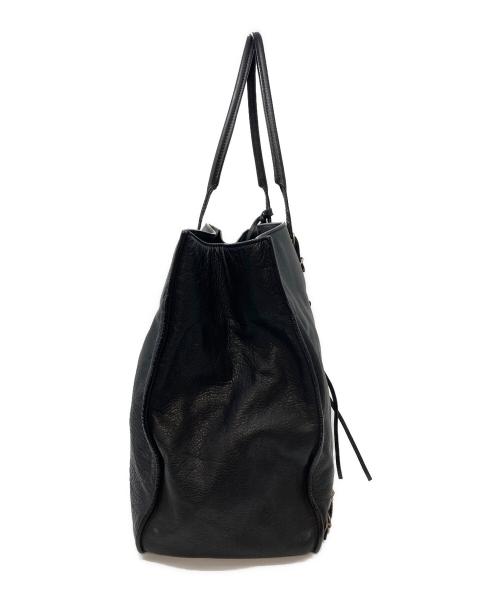 BALENCIAGA（バレンシアガ）BALENCIAGA (バレンシアガ) THE PAPER トートバッグ ブラックの古着・服飾アイテム