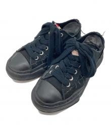 Maison MIHARA YASUHIRO（メゾン ミハラ ヤスヒロ）の古着「"PETERSON" OG Sole Canvas Low-top Sneaker」｜ブラック