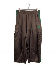 Needles×LHP（ニードルズ×エルエイチピー）の古着「25SS 別注 H.D. Track Pants ヒザデルトラックパンツ　ラインパンツ　」｜ブラウン