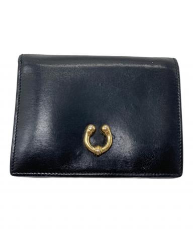 中古・古着通販】GUCCI (グッチ) オールドホースビット二つ折り財布