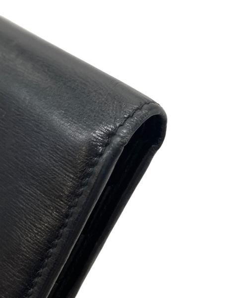 GUCCI（グッチ）GUCCI (グッチ) オールドホースビット二つ折り財布　ウォレット　イタリア製 ブラック サイズ:実寸参照の古着・服飾アイテム